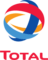 Total logo in red blues and orange