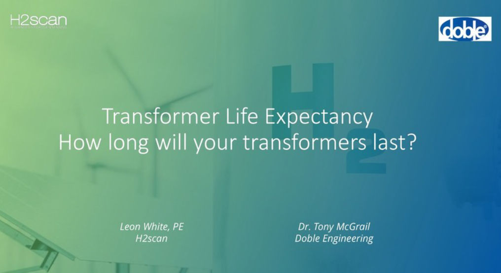 Transformer Life Expectancy - How long will your transformers last? Presentation by Leon White and Dr. Tony McGrail
